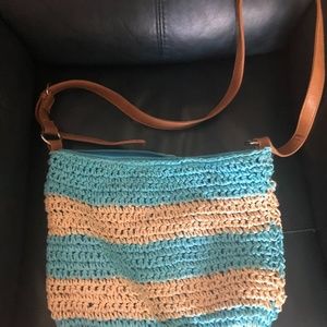 Charming Charlie Straw Purse